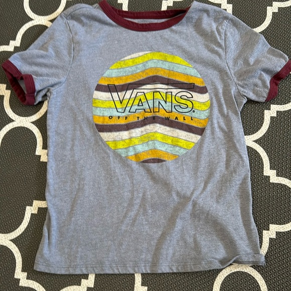 Vans off the wall t-shirt x-small girls - Picture 1 of 2
